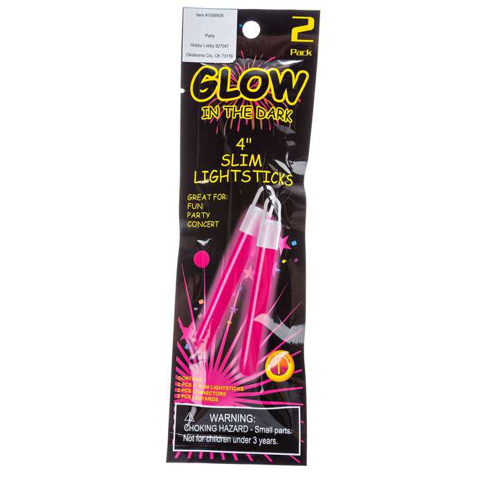 Slim Glow Sticks Hobby Lobby 1008929